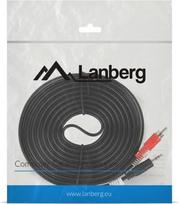 2 x rca 2 x jack - Lanberg Cable 3.5mm / RCA x2 5m - 2 nuotrauka