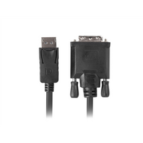 displayport 2.1a - Lanberg CA-DPDV-10CU-0018-BK DisplayPort į DVI-D 1.8m Juodas (Black) - 4 nuotrauka