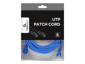 rj 45 cat6 - Gembird Cable UTP CAT 6 5m Blue - 5 nuotrauka