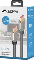 hdmi 2.1 5m laidas - LANBERG CA-HDMI-30CU-0005-BK - 2 nuotrauka
