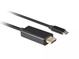 usb to usb c cable 2 m - LANBERG CA-CMDP-10CU-0018-BK - 3 nuotrauka