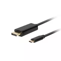 usb to usb c cable 2 m - LANBERG CA-CMDP-10CU-0018-BK - 5 nuotrauka