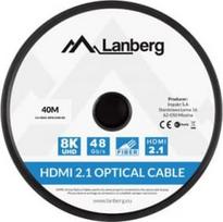 optinis hdmi kabelis - Kabelis Lanberg HDMI - HDMI 2.1 8K@60Hz HDMI, HDMI, 40 m, juoda - 3 nuotrauka