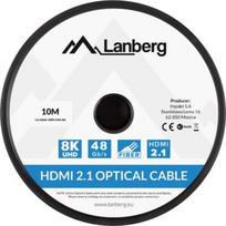 optinis hdmi kabelis - Lanberg HDMI M/M V2.1 10M optinis AOC Juodas (Black) - 5 nuotrauka