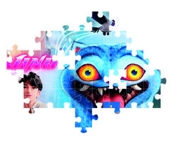 k pop demon hunters - Clementoni dėlionė K-Pop Demon Hunter 104 vnt - 3 nuotrauka