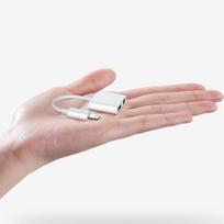 ausiniu adapteris senukai - Joyroom S-Y104 White - 3 nuotrauka
