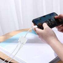 ausiniu adapteris senukai - Joyroom S-Y104 White - 6 nuotrauka