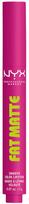 Lūpų dažai NYX Professional Makeup Fat Matte, 7 g, fluffy fuchsia sp.