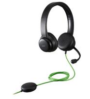 ausines su laidu - Acer Conference Headset | Built-in microphone | USB Type-A | Black | GP.HDS11.01N - 7 nuotrauka