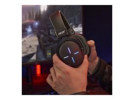 gaming mikrofonas - Acer Nitro Gaming Headset II NHW200 | Built-in microphone | 3.5 mm | Black | GP.HDS11.02E - 2 nuotrauka