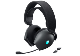 gaming mikrofonas - Dell Gaming Headset | Alienware Tri Mode AW725H | Bluetooth | Over-Ear | Microphone | Noise canceling | Wireless | Dark Side of the Moon | 545-BBFW - 2 nuotrauka