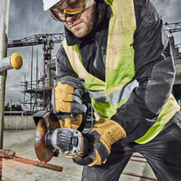 dcd100yd2t - DCD100YD2T + DCG406NT  DeWALT 18V XR suktuvas – smūginis gręžtuvas + DeWALT 18V kampinis šlifuoklis (2x2.0 Ah) - 2 nuotrauka