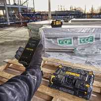 dewalt 18v kampinis - DeWALT DCG405M2 + DWST1-81079 - 2 nuotrauka