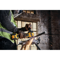 dewalt 18v kampinis - DCG416P1T1 DeWALT 18V FLEXVOLT Advantage kampinis šlifuoklis (1x5.0 Ah+1x6.0 Ah) - 2 nuotrauka