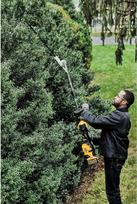 gyvatvores kirpimas - Gyvatvorių žirklių priedas DeWalt DCMASPH6N-XJ - 3 nuotrauka