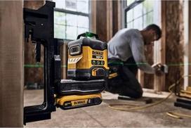 lazeris -  Dewalt DCLE34031N-XJ, 360 °, žalia - 4 nuotrauka