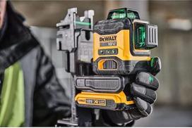 lazeris -  Dewalt DCLE34031N-XJ, 360 °, žalia - 5 nuotrauka