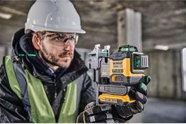 lazeris -  Dewalt DCLE34031N-XJ, 360 °, žalia - 6 nuotrauka