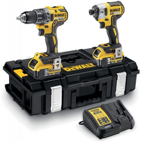 dewalt dck266 - DCK266P2 DeWALT 18V rinkinys DCF887 smūginis suktuvas + DCD796 suktuvas-gręžtuvas + DCG406N 18V kampinis šlifuoklis - 5 nuotrauka