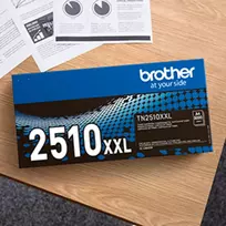 brother tn2510 - BROTHER TN-2510XXL BLACK TONER, 5,000 PAGES | TN2510XXL - 4 nuotrauka