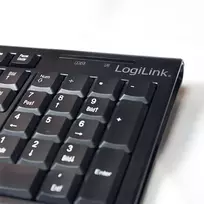 wireless mouse keyboard - LogiLink ID0104 Klaviatūra ir Pelė, Juoda (Black) - 3 nuotrauka