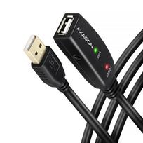 usb aktyvus - Axagon ADR-220 USB 2.0 A-M į A-F aktyvus ilgintuvo kabelis 20m Juodas (Black) - 6 nuotrauka