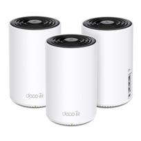 routeri wifi6 - TP-Link Deco XE75 3-pack, balta (White) - 5 nuotrauka