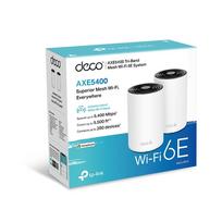 routeri wifi6 - TP-Link Deco XE75 3-pack, balta (White) - 6 nuotrauka