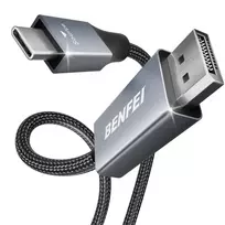 Benfei USB-C į DisplayPort kabelis 0,9 m Pilkas (Gray)