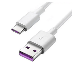 Huawei USB Type-C kabelis HL1289 1m Baltas (White)