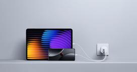 xiaomi 45w charger - Xiaomi 45W Nano Turbo Charging Power Adapter (2-Port) EU Baltas (White) / BHR087OEU - 2 nuotrauka