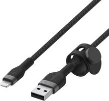 lightning usb a laidas - Belkin USB-A į Lightning kabelis 1m Juodas (Black) CAA010BT1MBK - 1 nuotrauka