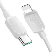 usb c i usb c 2m - Joyroom S-CL020A14 USB-C į Lightning laidas 20W 1.2m Baltas (White) - 1 nuotrauka