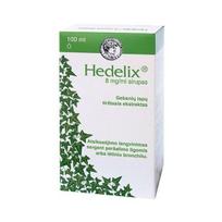 sirupas nuo kosulio - Hedelix, 100 ml ir matavimo šaukštelis, Sirupas, N1 - 2 nuotrauka