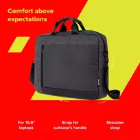 h410 - CANYON B-5, Laptop bag for 15.6 inch410MM x300MM x 70MMDark GreyExterior materials - 4 nuotrauka