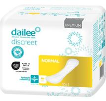 paketas - DAILEE Discreet Premium Normal įklotai šlapimo nelaikantiems, 10 vnt. - 1 nuotrauka