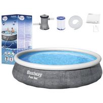 pripuciama vonia - Bestway Fast Set 396x84 cm, su filtru - 4 nuotrauka