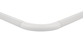 20 mm strypa - Dušo užuolaidų strypas Ridder, 20 mm, baltas (White) - 4 nuotrauka