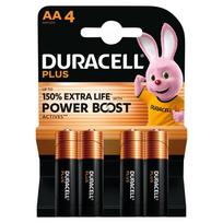 duracell aa - Duracell MN 1500 Plus Power Boost AA (LR6) Blister pack 4pcs - 4 nuotrauka