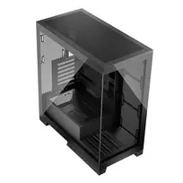 computer case - Kompiuterio Korpusas - MODECOM Volcano SPACE MIDI USB 3.0 Type-C Juodas - 5 nuotrauka