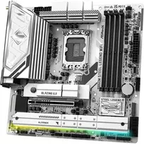 motherboard - ASRock B860M Steel Legend WiFi White (Balta) - 4 nuotrauka