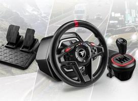 zaidimu vairas - Thrustmaster T128 Shifter Pack Black (Juodas) - 3 nuotrauka