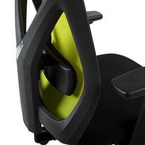 offici kede - Home4you Office Chair Mike Black/Green - 4 nuotrauka