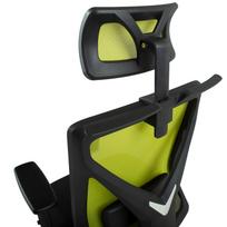 offici kede - Home4you Office Chair Mike Black/Green - 6 nuotrauka