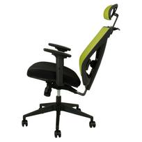 offici kede - Home4you Office Chair Mike Black/Green - 7 nuotrauka