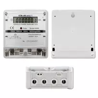 elektros skaitiklis pigu lt - Qoltec 50888 Vienfazis elektroninis skaitiklis, 230V, LCD - 8 nuotrauka