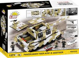 konstruktorius cobi - Konstruktorius Cobi Panzerjäger Tiger Ausf. B Jagdtiger, 1371 vnt. - 3 nuotrauka