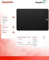 kietasis diskas hdd 2.5 - External HDD|SEAGATE|Expansion|6TB|USB 3.0|Drives 1|Black|STKP6000400 - 2 nuotrauka