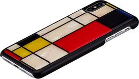 iphone xs max deklas - iKins SmartPhone case iPhone XS Max mondrian juodas - 4 nuotrauka