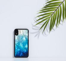 iphone xr deklai - iKins SmartPhone case iPhone XR - Mėlyna Lake Juodas - 2 nuotrauka
